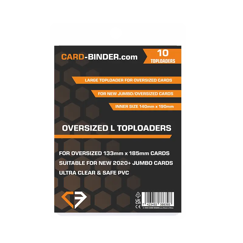 L Oversized Toploaders