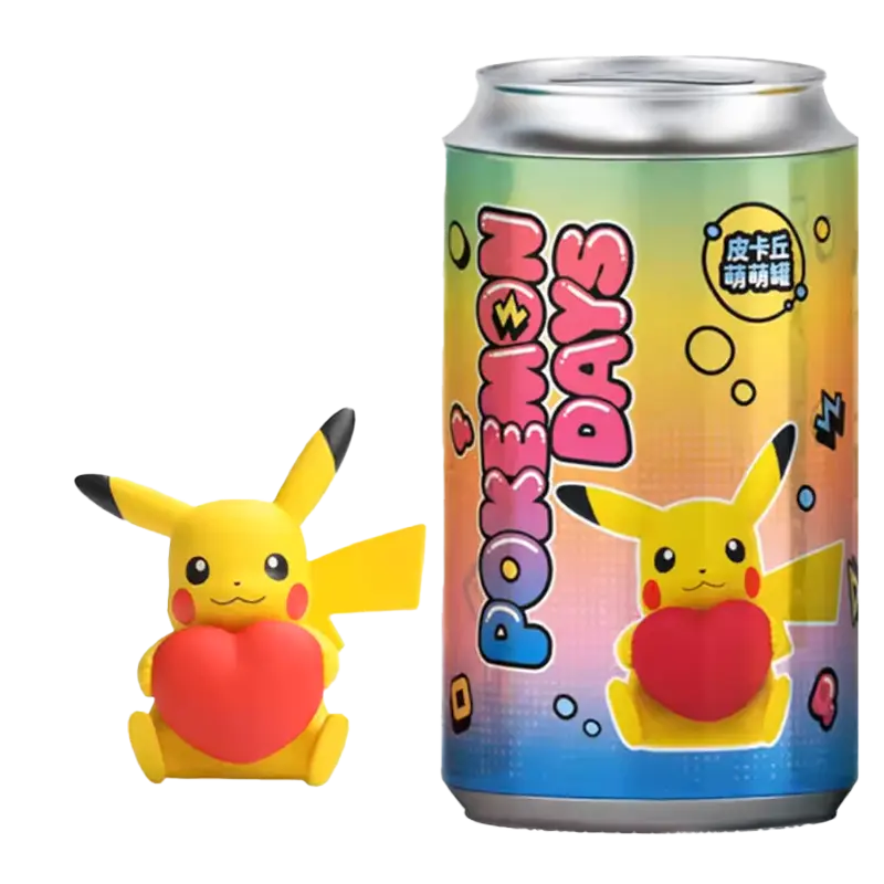 Pikachu Heart Figure Can - Image 2