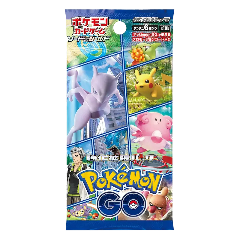 Pokemon Go Japanese Booster Pack