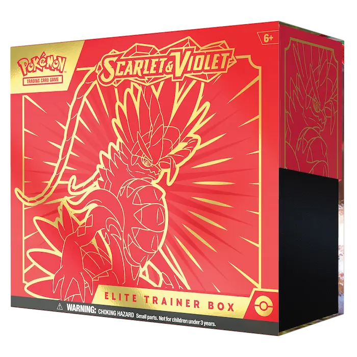 Scarlet & Violet Elite Trainer Box - Koraidon (Live-stream)