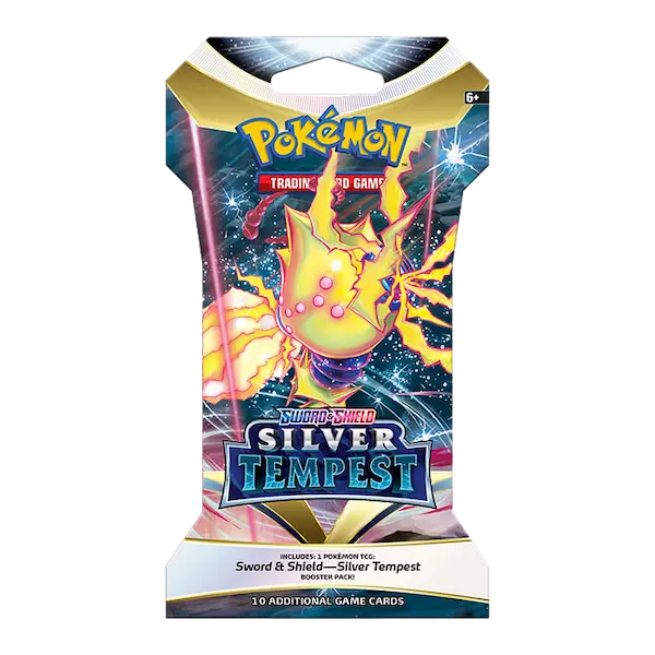 Silver Tempest Sleeved Booster Pack (Live-stream) - Image 4
