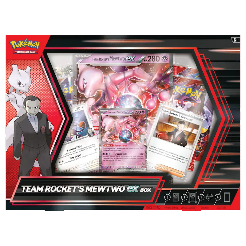 Team Rockets Mewtwo EX Box