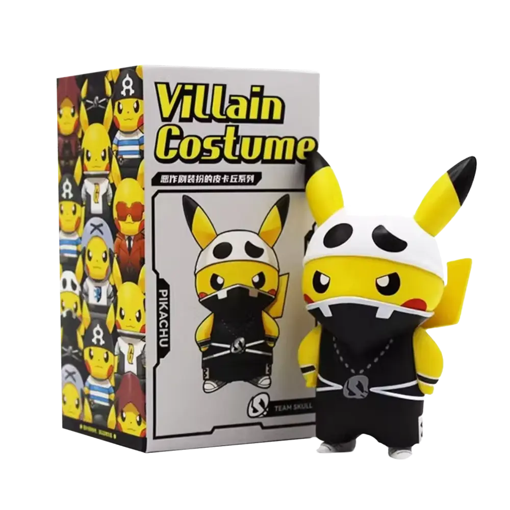 Team Skull Pikachu figure