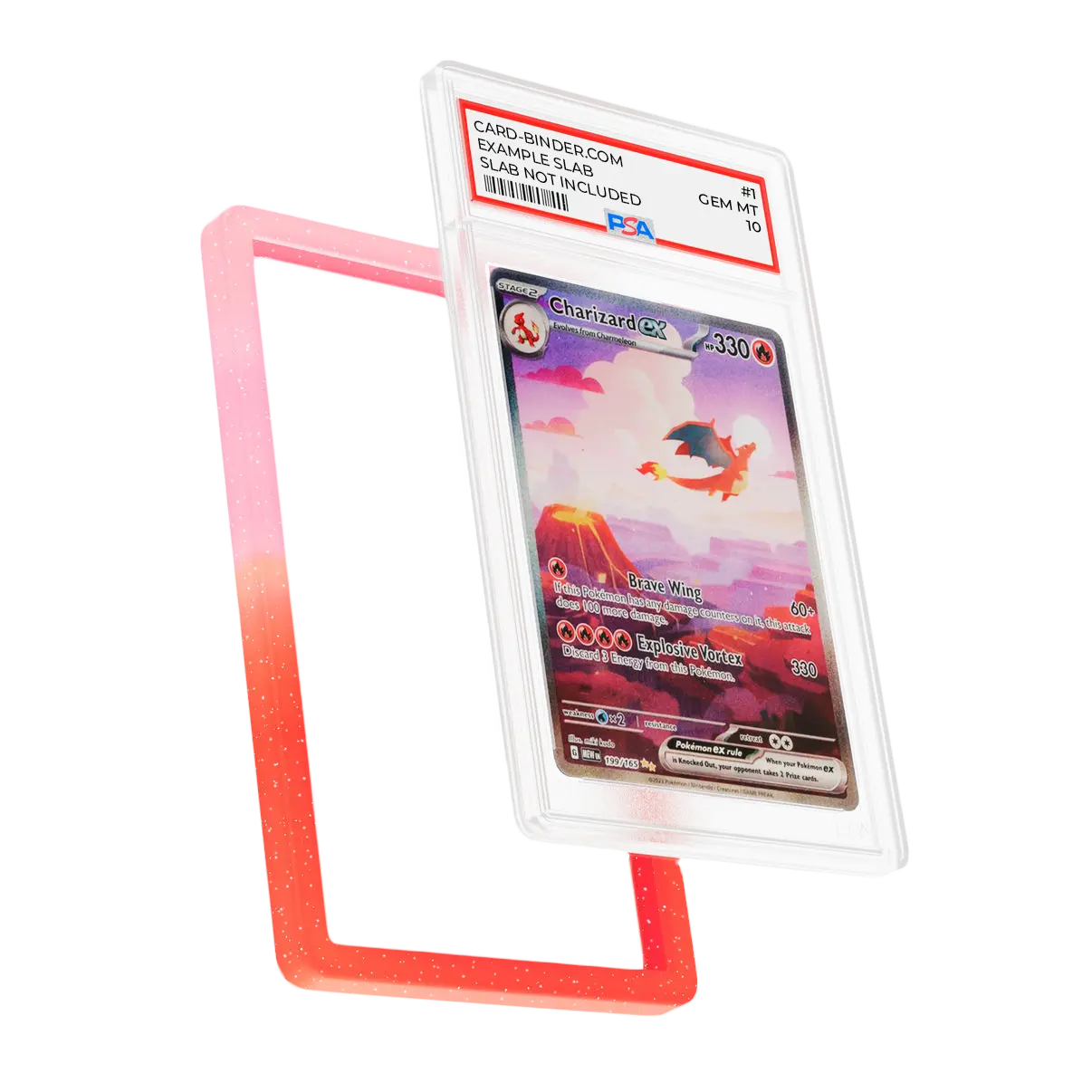 PSA Slab Guard - Coral - Image 3